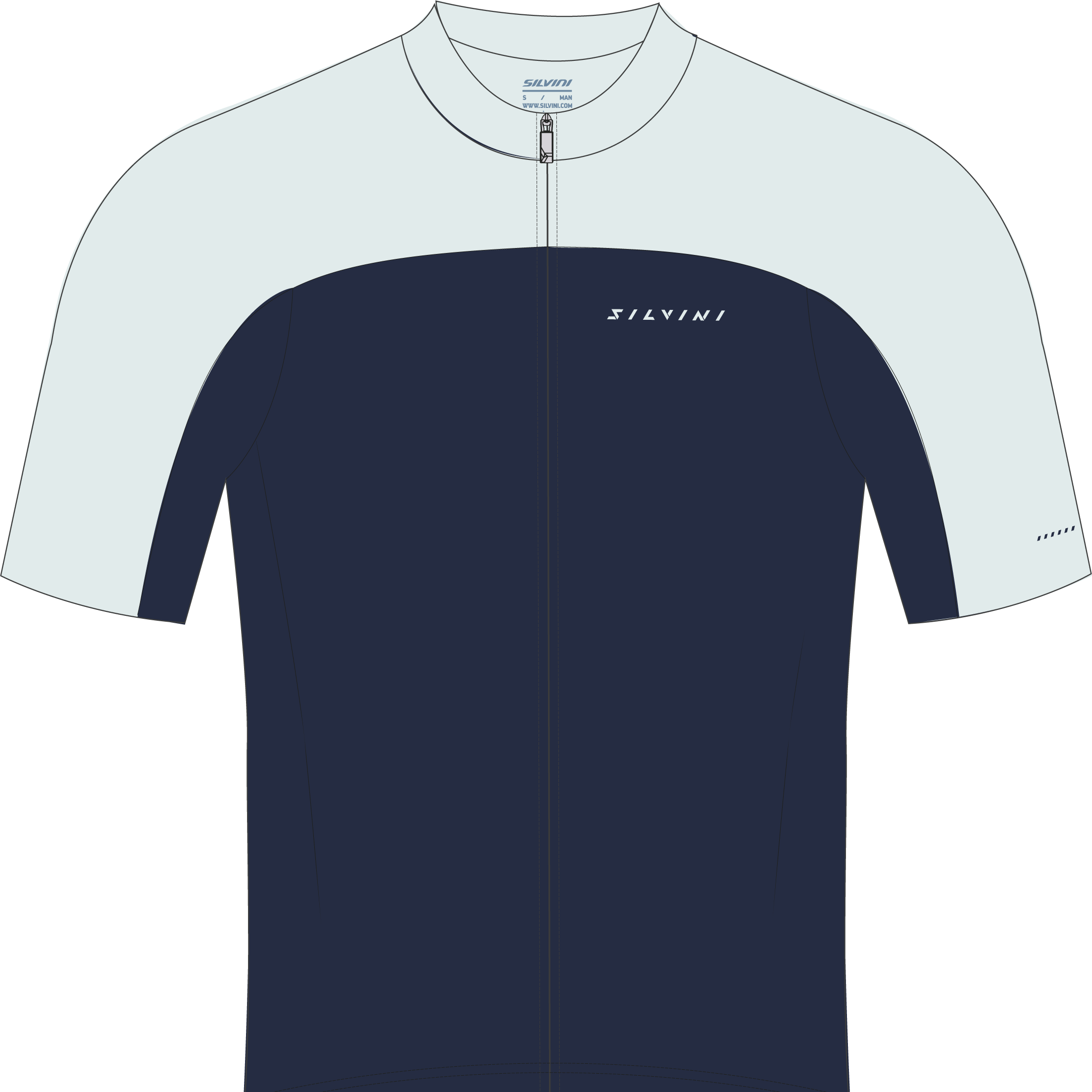 Silvini men's jersey MD1604 Stelvio