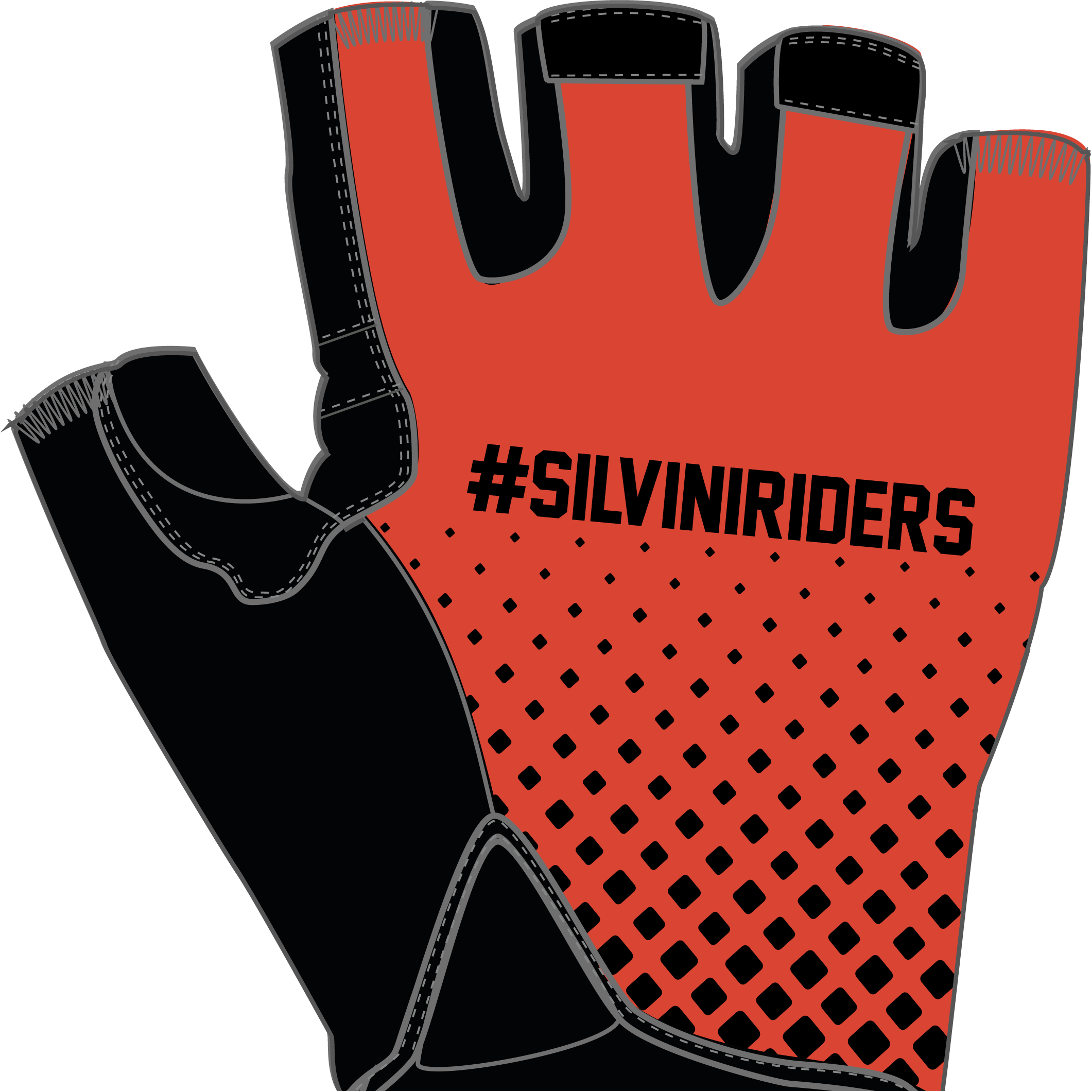 Silvini unisex cyklistické rukavice UA2523 Varena