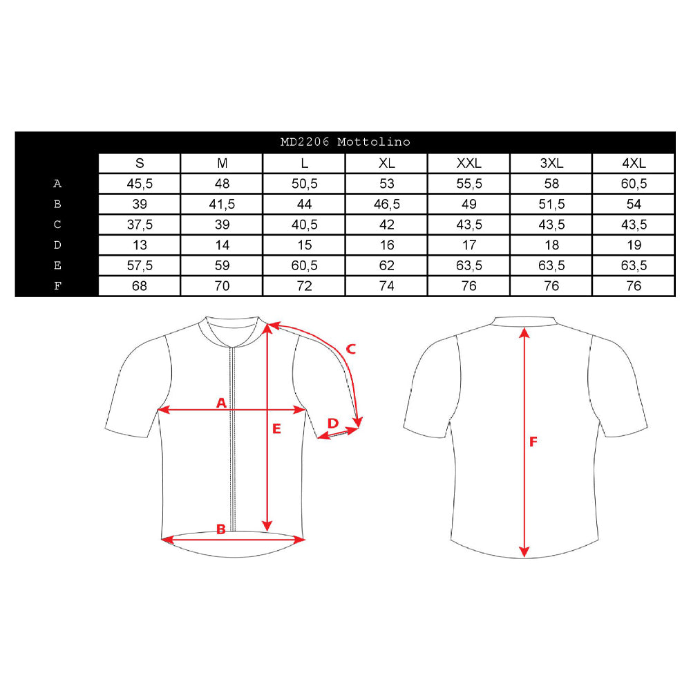 Silvini men's jersey MD2206 Mottolino